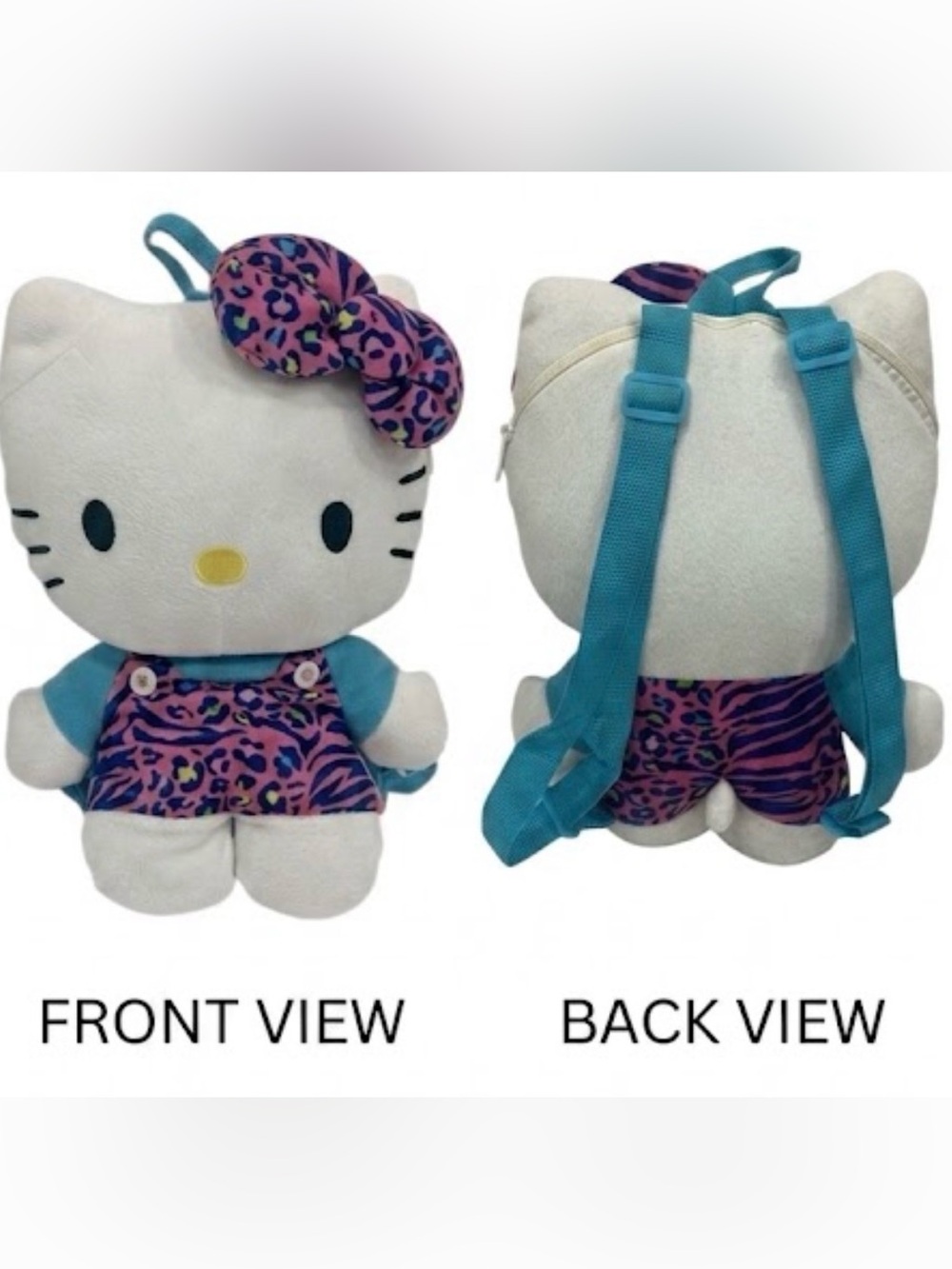 Hello Kitty Sanrio backpack with zipper BACK TO SCHOOL